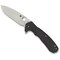 Spyderco 2024 Spyderco Amalgam Carbon Fiber/G-10 Laminate Plain SPY-C234CFP - alternate 2